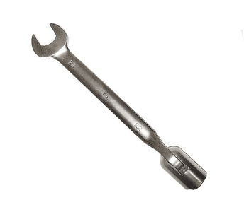 Ключ рожковый с карданной головкой (БМ: 14*14 мм, L=218мм)