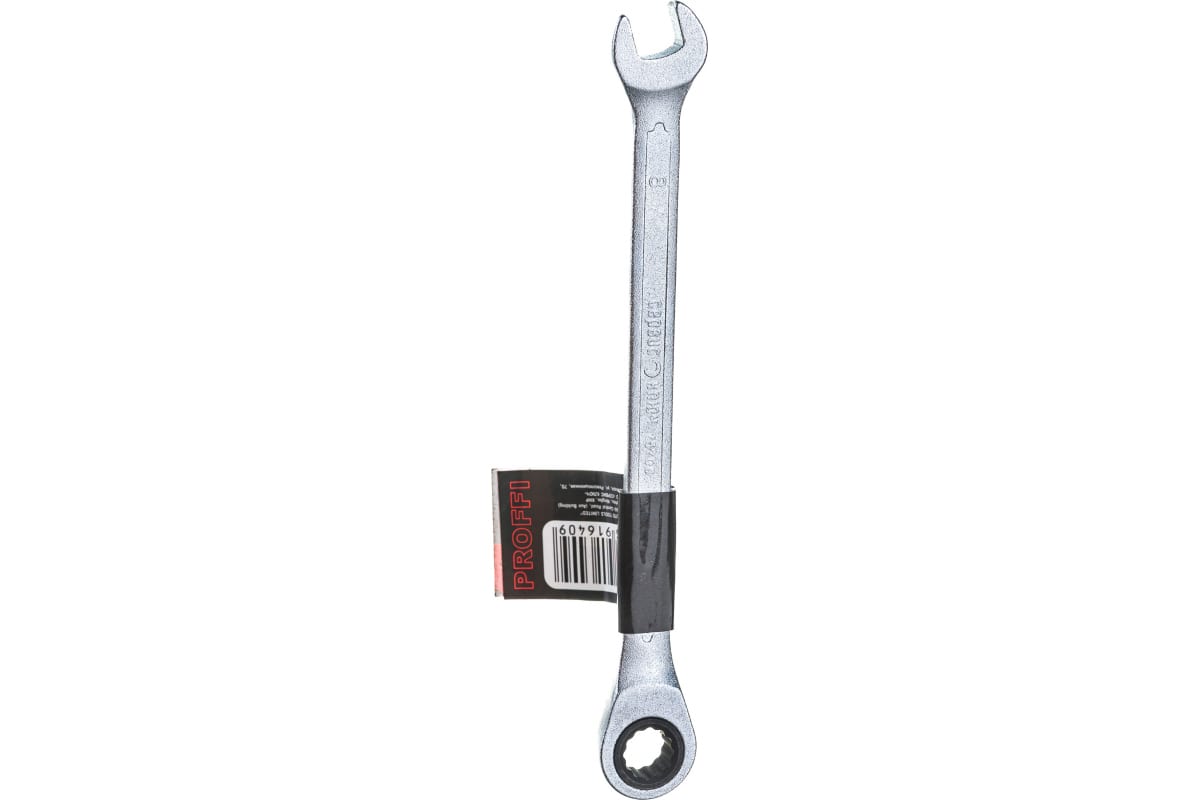 Ключ комбинированный рожково-накидной, трещеточный (Сервис Ключ: 8*8мм)