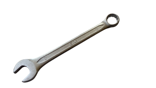 Ключ комбинированный рожково-накидной (БМ: 21*21 мм)